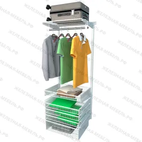 комплект №7 гардеробной системы титан-gs