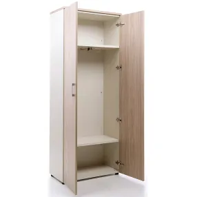шкаф nw 2080l для одежды вяз натуральный/бежевый