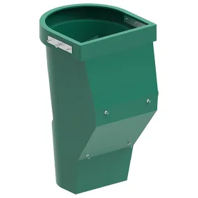 гаситель скорости пластиковый зеленый, без цепей