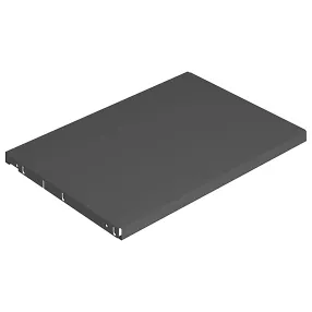 полка металлическая практик home gsm 60х40 графит