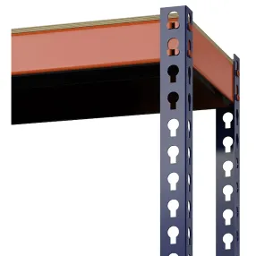 стеллаж металлический профи-т 2000х1240х455 (3 полки из фанеры)