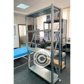 стеллаж ms u 2000х1000х500 (5 полок, нагрузка на полку 200 кг)