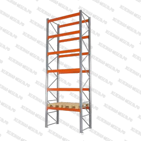 стеллаж грузовой стсм 5500х1800х1000 (6 ярусов)