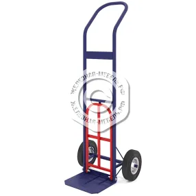 тележка грузовая двухколесная с откидной полкой кг 150 п (без колёс)