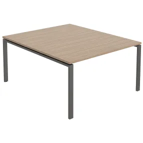 стол для переговоров nt 120х144 вяз натуральный/антрацит