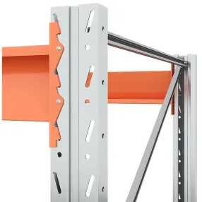 стеллаж паллетный 4000х1800х1100 мм, 3 яруса (балка сетп 1800/2770)