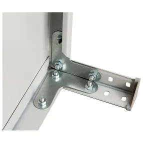 стеллаж угловой ms strong 2550х1200х1000 (5 уровней глубиной 500 мм)