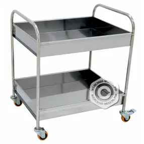 тележка для посуды с бортом, 560х740х850