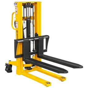 ручной гидравлический штабелер smartlift sda 1520 (1500 кг; 2 м; вилы 300-850 мм)