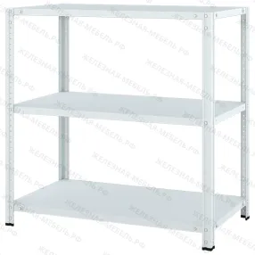 стеллаж мс-750 1000х1000х500 (3 полки мс)