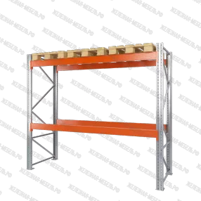 стеллаж грузовой стсм 2500х2700х1000 (2 яруса)