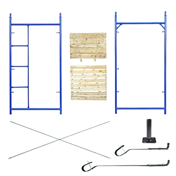 Комплектующие для рамных строительных лесов ЛРСП